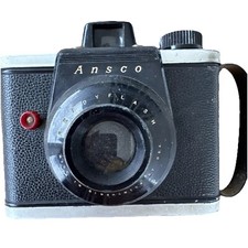 Vintage Ansco Ready Flash Box Camera   Untested, Classic Retro Film Camera