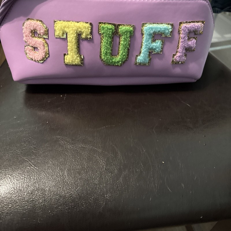 Purple Stuff Cosmetic Bag 