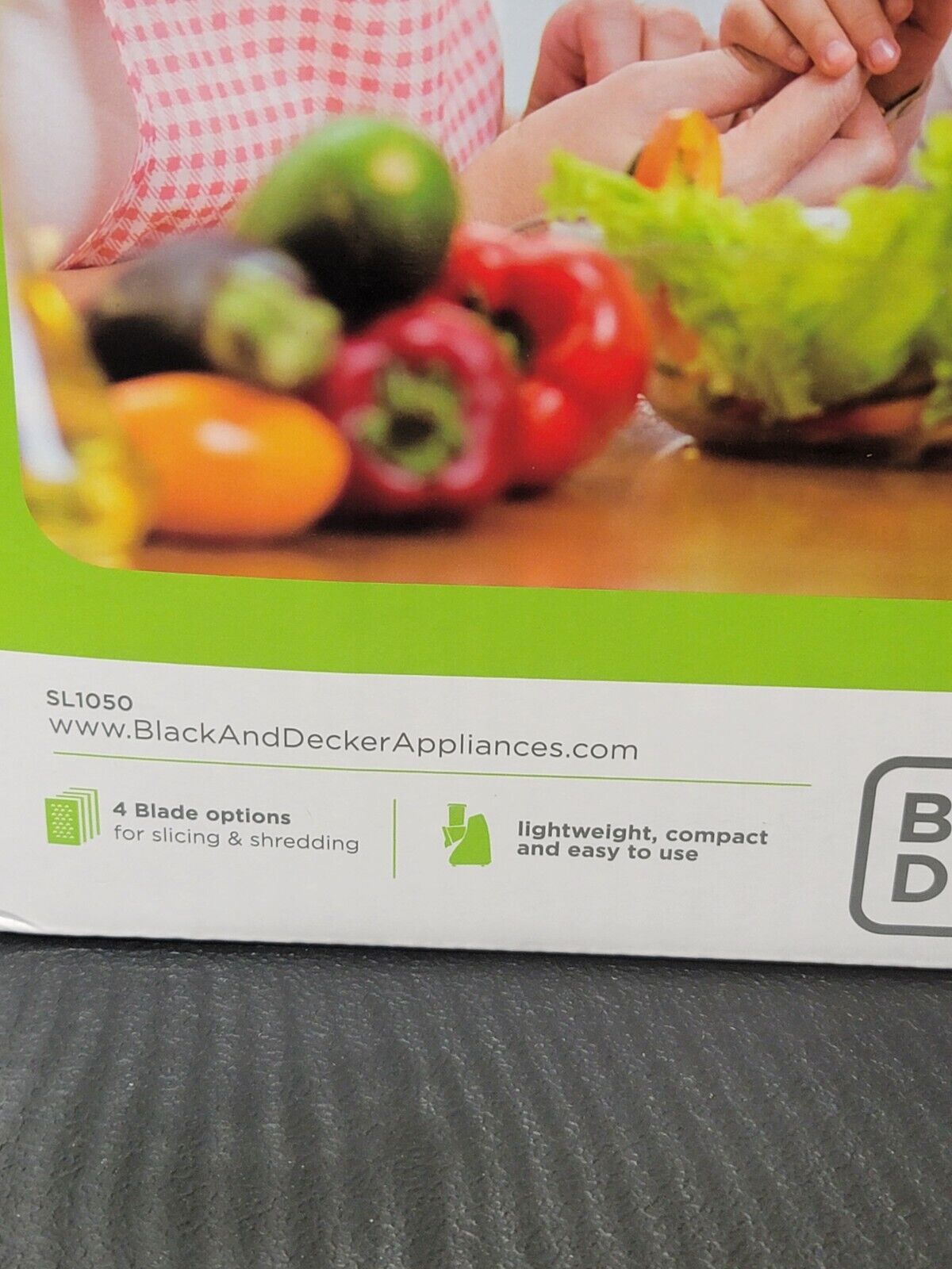 Black & Decker Sl1050 Lean Prep Machine Food Processor, Green