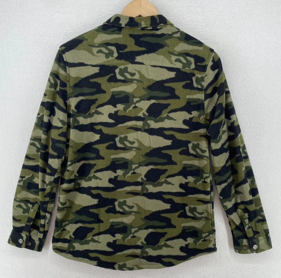 O'NEILL 衬衫 Youth XL Superfleece 迷彩纽扣长袖绿色 — 第 3/4 张图片