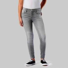 Denizen from Levi's High-rise skinny Jeans Size 2L/W26/L32 Grey