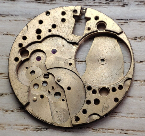 Pièce Pour Montre AV Aurore 423 - Plaque Principale Platine, 23.6 Mm - Occasion