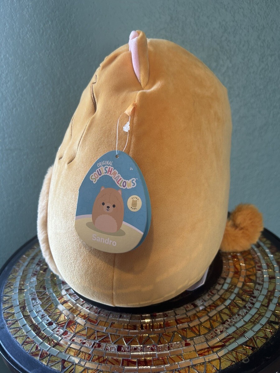 11” Sandro the Orange Chow Chow Dog Squishmallow Plush ULTRA RARE