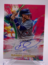 2020 TOPPS INCEPTION DANNY JANSEN AUTO 36/99 AND 168/245 TORONTO BLUE JAYS