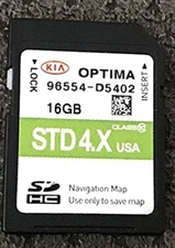 2016 2017 K5 & Optima Limited EX SX Navigation DATA SD CARD U.S CAN Map OEM