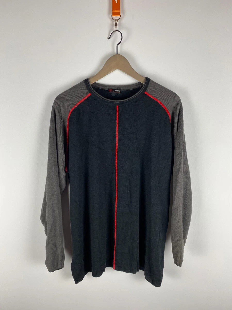 Rare Versace Sport Luxury Sweatshirt Logo Medusa Sz M