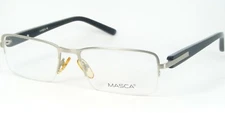 NEW MASCA MA1470 SILVER /BLACK EYEGLASSES GLASSES FRAME MA 1470 54-17-138mm