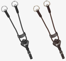 LeMieux Elasticated Martingale Attachment Adjustable Soft Cord Black/Brown