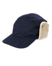 GYMBOREE GRIZZLY RIDGE NAVY SHERPA LINED CAP TRAPPER HAT 12 24 2 3 4T 5T NWT