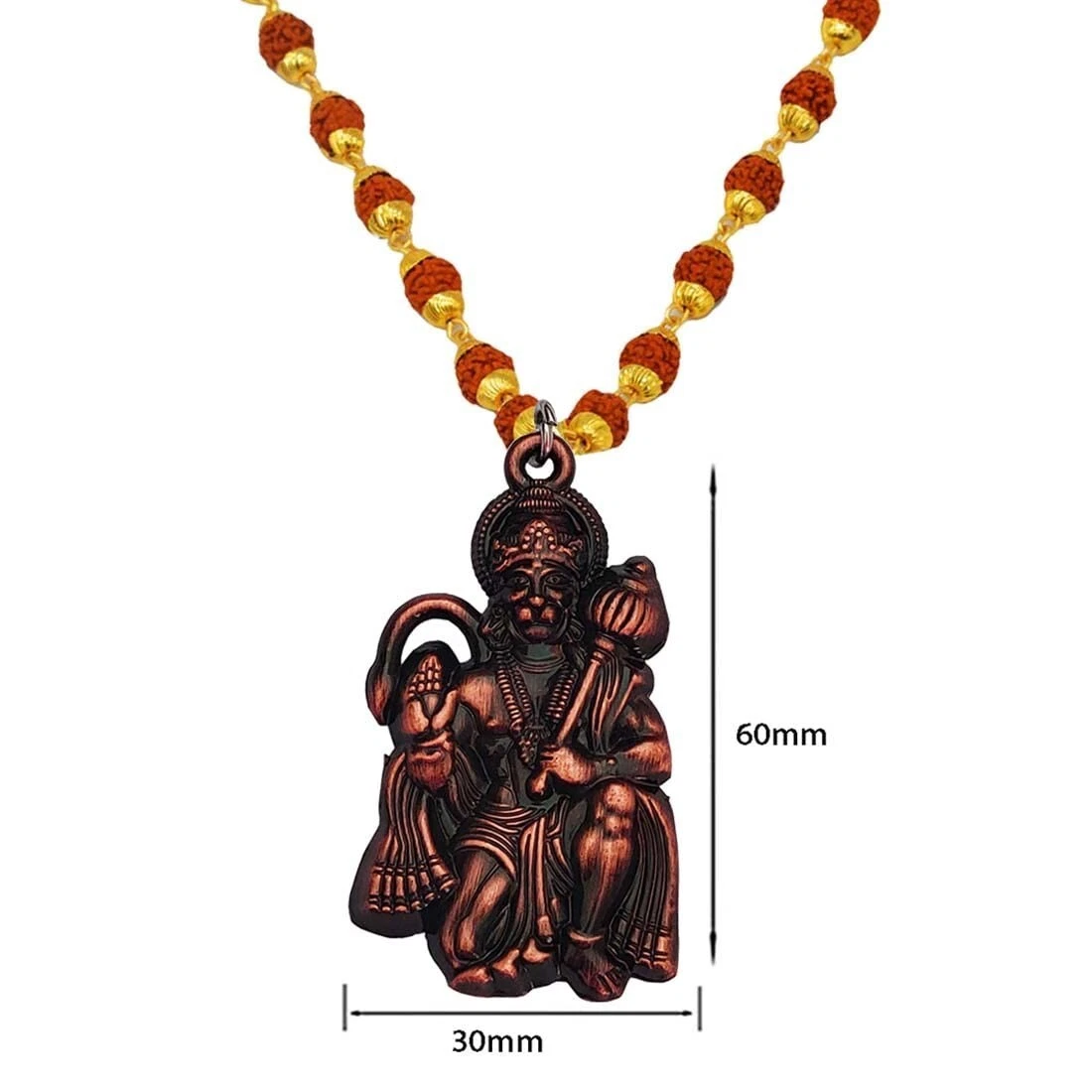 Lord hanuman locket sale