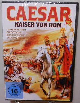 CAESAR Kaiser von Rom DVD Monumentalfilm Schlachten Krieger Gallien FSK 16 #T843