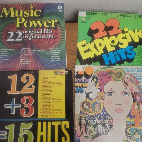 Lot#135 12 Vintage Rock Pop Compilation LPs 1960-1970s VG-Vg+ - Picture 5 of 6