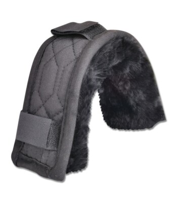 Waldhausen Sheepskin Nose & Poll Protectors - Black or Brown - 18 cm or 28 cm