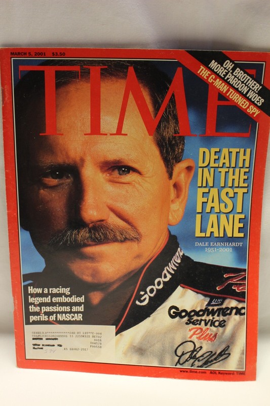 Time Magazine Dale Earnhart