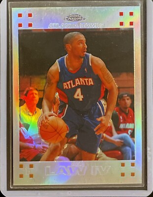 Acie Law - Refractor - 2007-08 Topps Chrome - Numbered /1499 - Rookie #144
