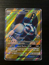 Carte Pokémon Grolem d'Alola GX 102/111 SL4 Soleil Lune Invasion Carmin FR NEUF