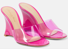 NIB Gianvito Rossi Futura Bloom Pink Plexi We...