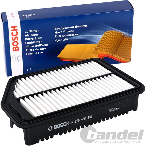 Bosch Luftfilter LUFT-FILTEREINSATZ FüR Hyundai Elantra I30 Kia Cee'd Cerato Pro-image