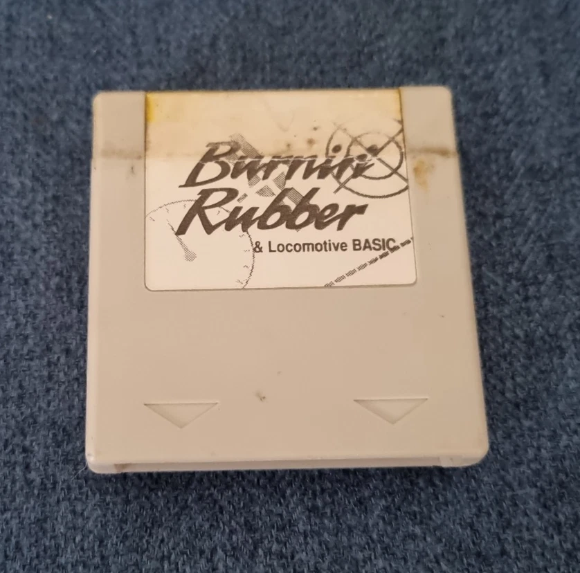 Cartouches de jeu AMSTRAD GX 4000 CPC 2 Burnin' Rubber
