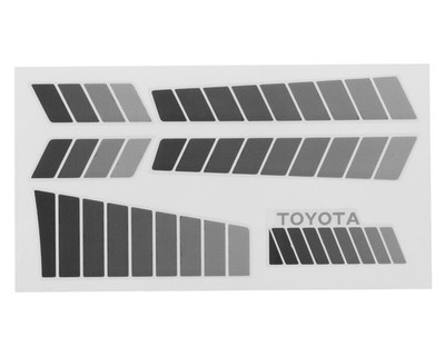 RC4WD Toyota 84-85 1/10 Body Decal Sheet (Grey) [RC4ZS0151]