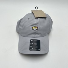 Nike Air Max TN Dri-Fit Club Hat Unstructured Cap Grey - Size S/M Adjustable