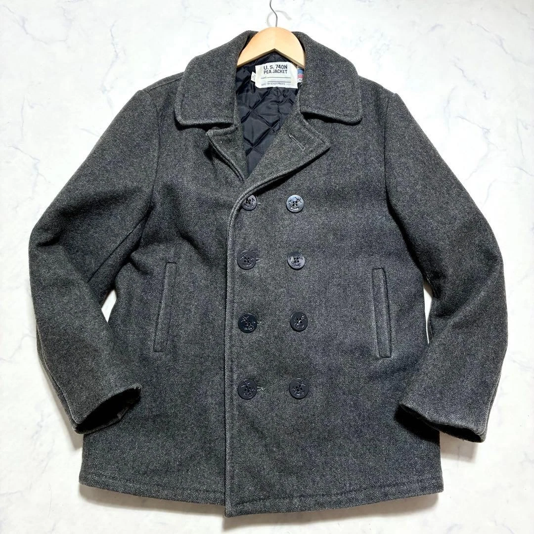 SCHOTT Pea Coat Coats for Men for Sale | Shop New & Used | eBay