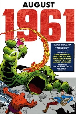 Marvel August 1961 Omnibus HC 1B-1ST VF 2021 Stock Image