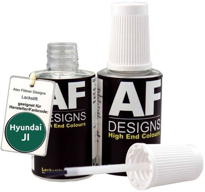 Lackstift für Hyundai JI Lively Green Metallic schnelltrocknend 2x20ml