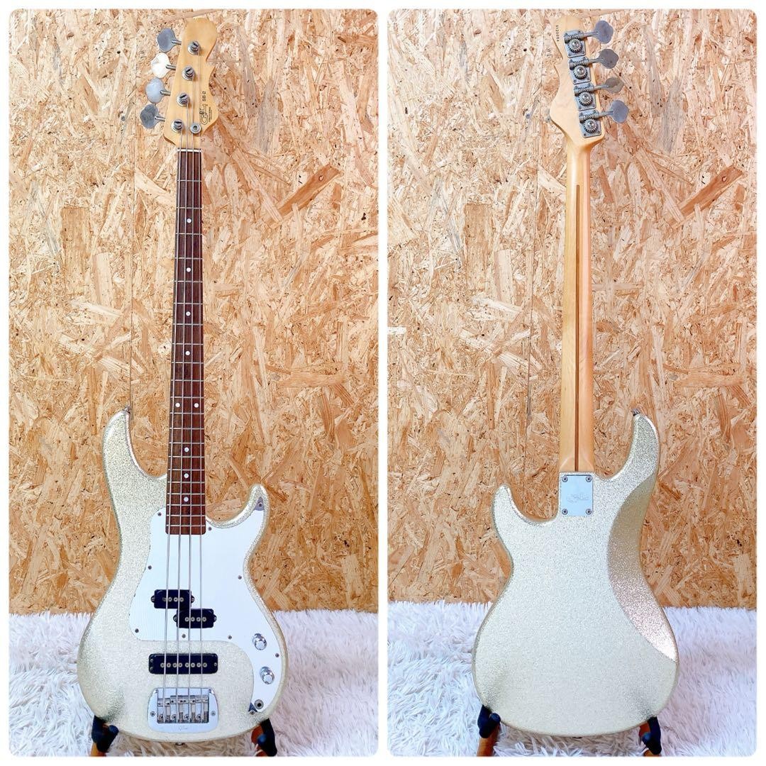 G&L SB-2 Silver Flake Made in Japan J-Rock JIRO GLAY Style Bass