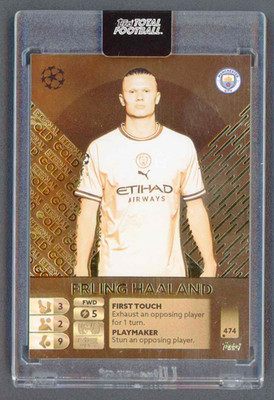 2022-23 Topps Total Football Eternal Gold #474 Erling Haaland