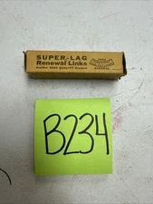 BUSSMAN Super-Lag LKN-60 250V RENEWABLE FUSE LINKS, Lot Of 24 - ECS