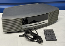 Bose Wave Music System   CD Player, AM/FM Radio  Alarm   Platinum