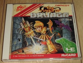 The Tower of Druaga PC Engine PCE HuCARD Retro Action RPG Japan Import Tested
