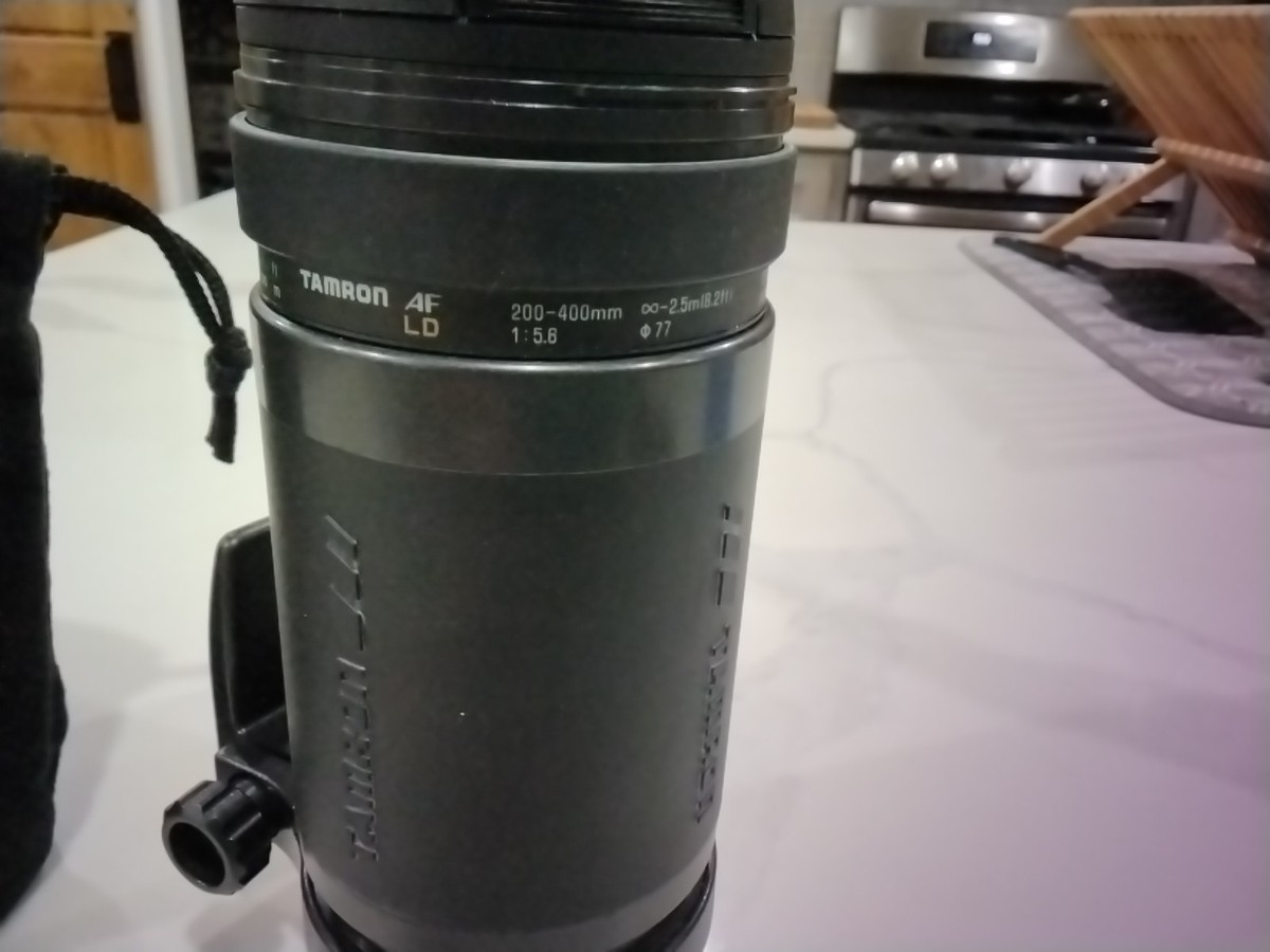 Canon用 TAMRON AF LD 200-400mm Tamron AF-LD 200-400mm 1:5.6 Zoom Lens FOR NKON AF W/HOYA