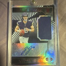 Panini 2024 Illusions First Impressions Auto J.J. McCarthy #102 Red Rookie Viki…