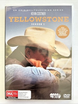 DVD - YELLOWSTONE Complete Season 1 (2018) R4 - BRAND NEW & SEALED
