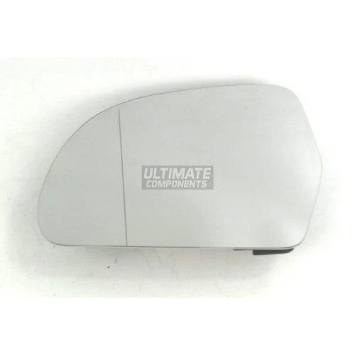 Wing Mirror Glass Audi A5 Hatchback 2007-2009 Aspherical Heated Passenger Side