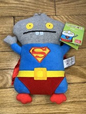 NEW GUND Uglydoll Babo dressed in costume as Superman 10" tall 4037972 2013