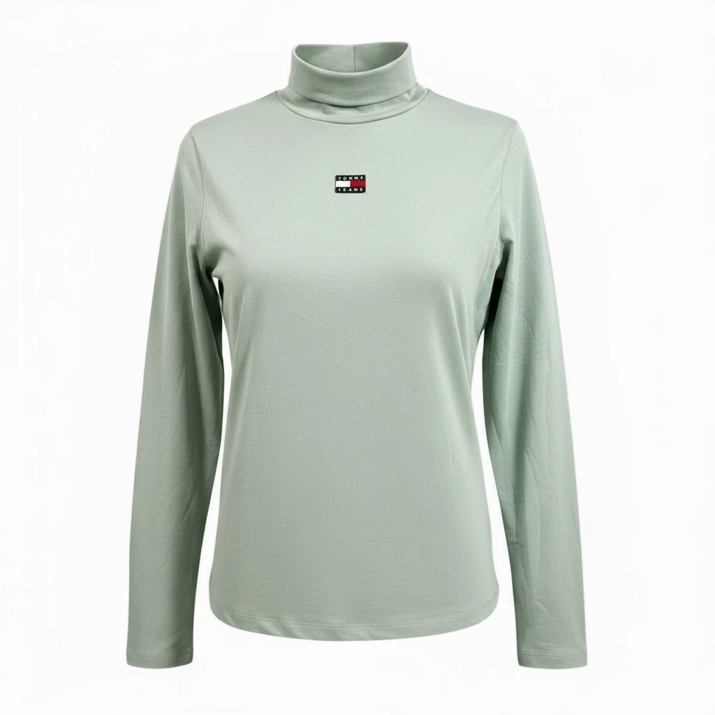 Pull Femme Col Roulé Manches Longues En Acrylique - Taille Regular - Neuf Avec étiquettes