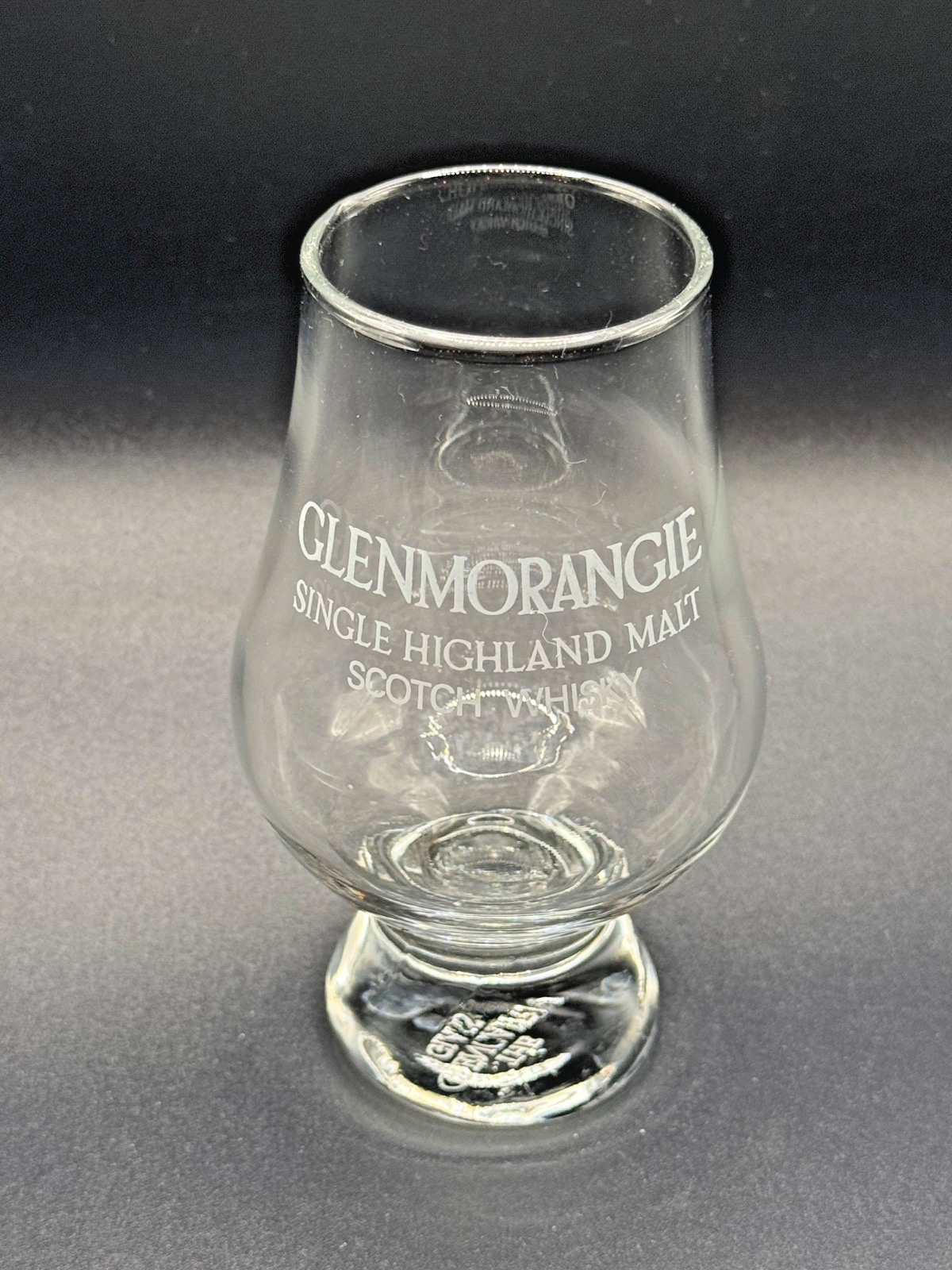 Glenmorangie Single Malt Scotch Etched Official Glencairn Glass - New-image