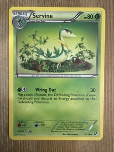 Pokemon TCG Servine 4/114 Black & White 2011 VLP