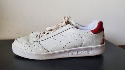Diadora B Elite Premium L low shoes White / Red Shoes Mens Size 13