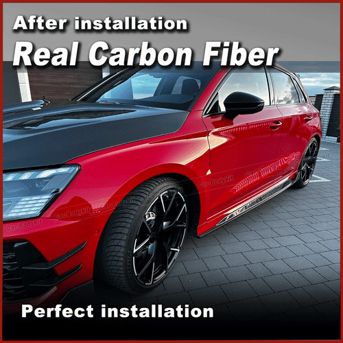 Carbon Motorhaube Haube Engine Bonnet Hood Passt für Audi A3 S3 RS3 8Y 2021-2025 - Picture 5 of 10