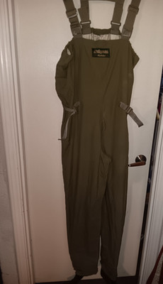 Hodgman Wadelite Green Fishing Waders Size Large L Mens  