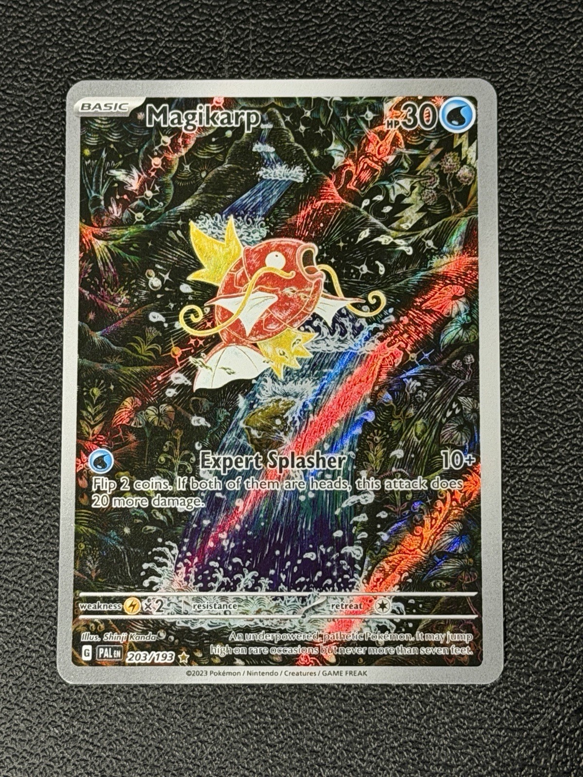 Magikarp 203/193 Paldea Evolved 2023 Pokemon Illustrated TCG Card NM Condition