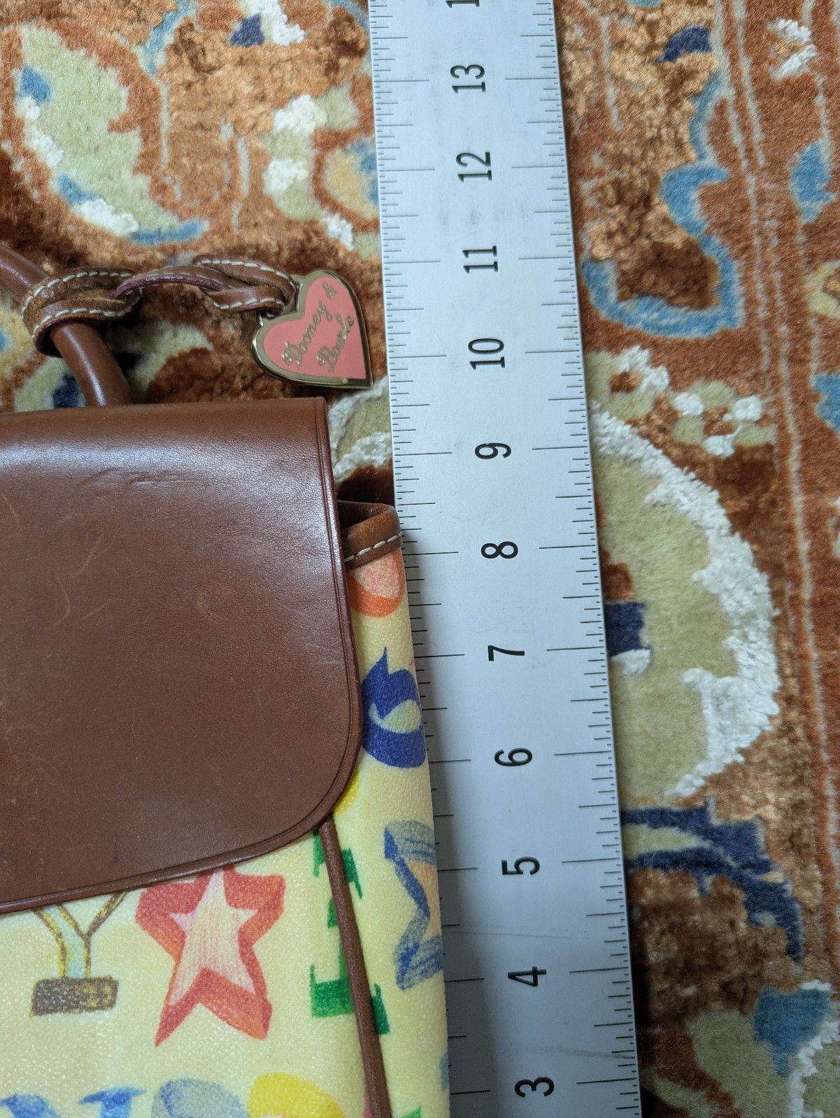 Dooney & Bourke Monogram Mini Backpack, Y2K, Charm - image 4