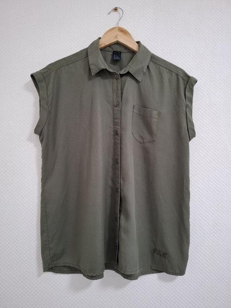 Women Jack Wolfskin Shirt Khaki 38 / M / 46 #9FAJ