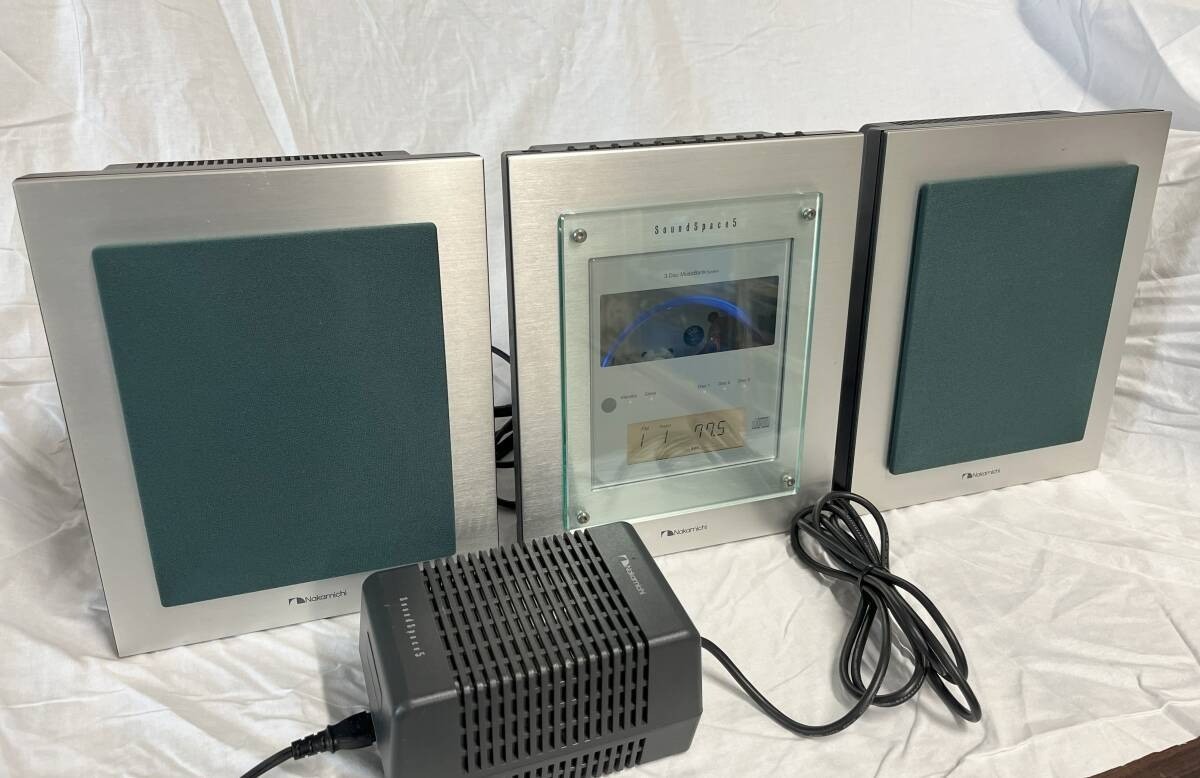 その他 Nakamichi soundspace5 Nakamichi SoundSpace 5 Stereo Music System 3 Disc CD FM AM Tested