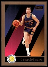 Chris Mullin 1990-91 SkyBox #98 Warriors NBA READ FREE SHIPPING AutographDen