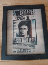3D Lenticular Wanted Poster Harry Potter Sirius Black Prisoner Azkaban Wall Art